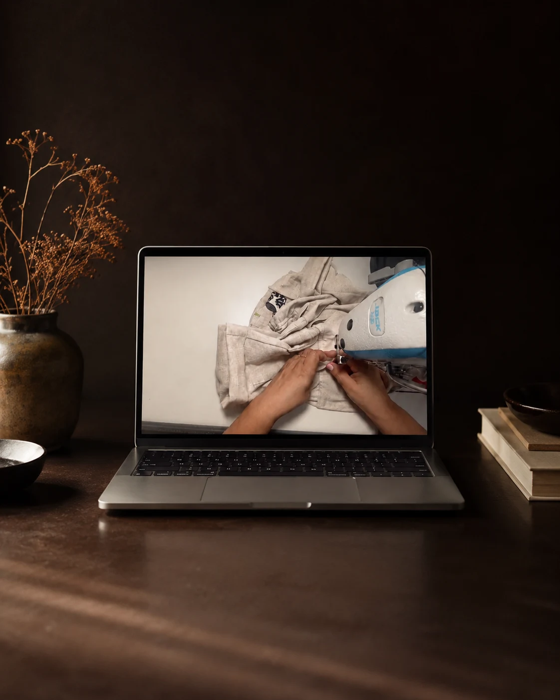 Curso Jardineira Premium no notebook